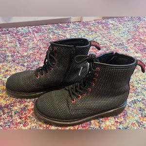 Black Dr. Martens/Combat Boots-Kids size 3 (EUC)